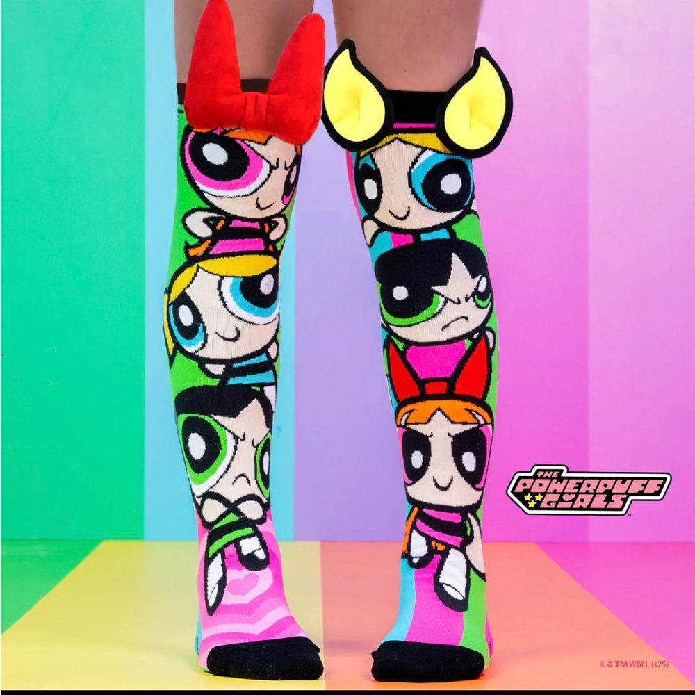 Powerpuff Girls 3D Socks - MadMia Brand
